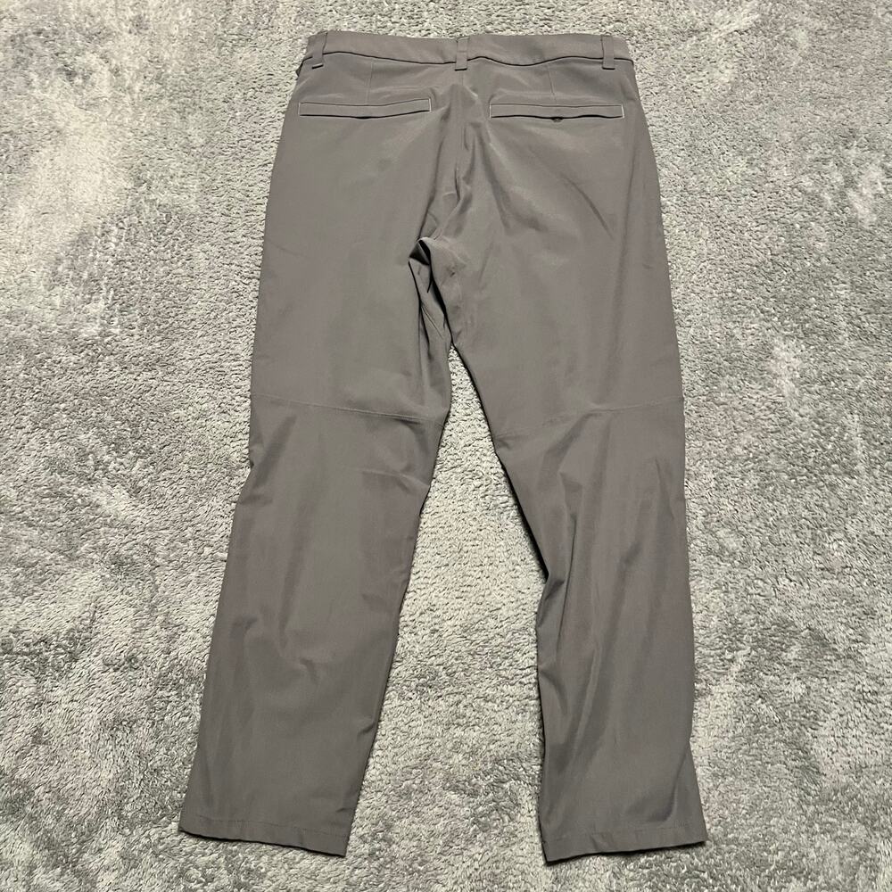 Lululemon Pants Mens 31 Short Commission Pant Slim M5A51S Gray (32x26) - Picture 3 of 9